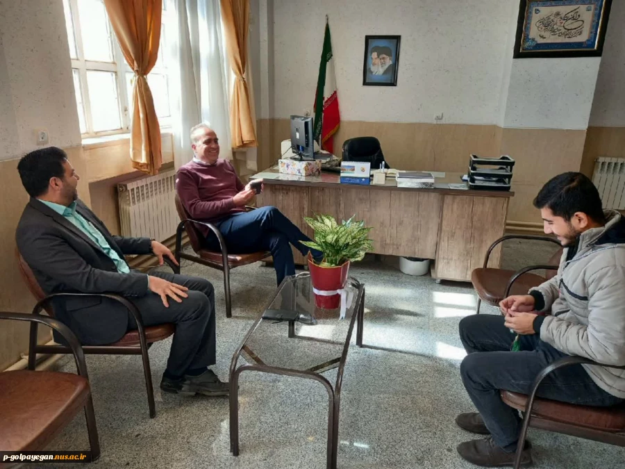 نشست سرپرست دانشگاه با اعضای بسیج دانشجویی برگزار شد 4