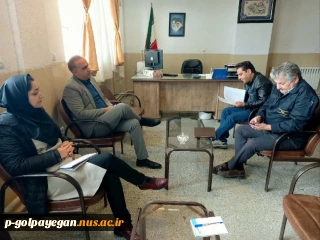 نشست مشترک آموزشکده ملی مهارت گلپایگان و شرکت دیار خودرو