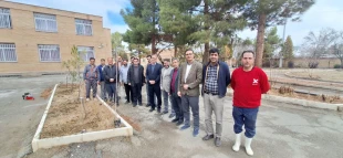 آیین نکوداشت روز درختکاری در آموزشکده ملی مهارت گلپایگان 2