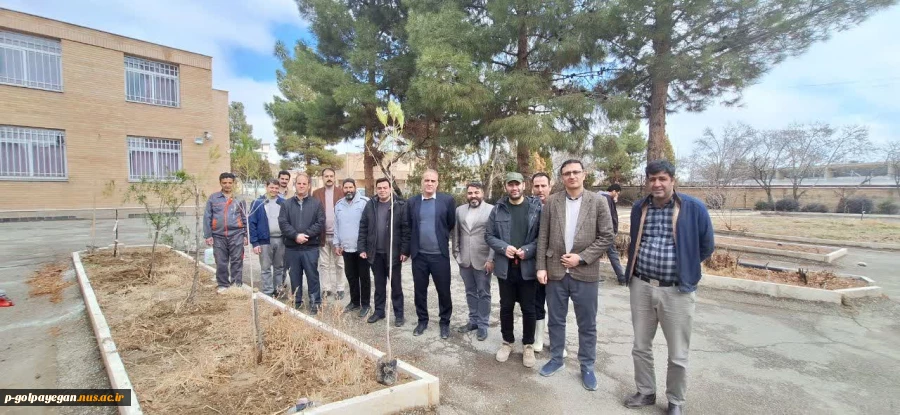 آیین نکوداشت روز درختکاری در آموزشکده ملی مهارت گلپایگان 3