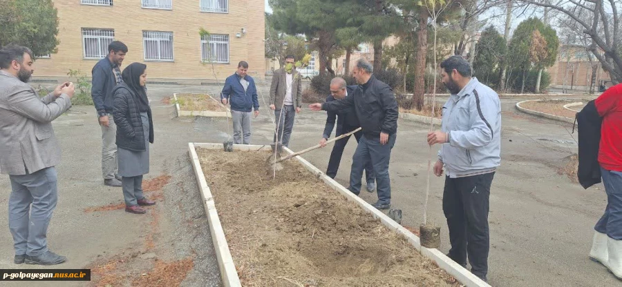 آیین نکوداشت روز درختکاری در آموزشکده ملی مهارت گلپایگان 4