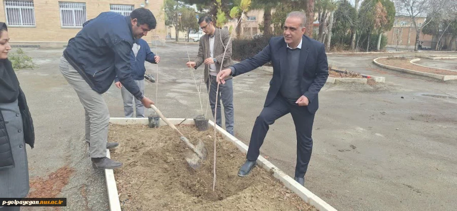 آیین نکوداشت روز درختکاری در آموزشکده ملی مهارت گلپایگان 6