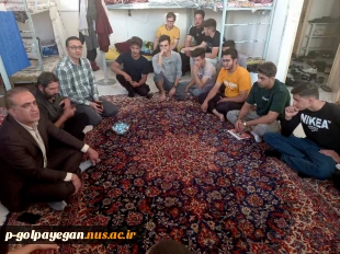 نشست صمیمانه سرپرست، مسئولین امور دانشجویی با دانشجویان به مناسبت هفته خوابگاه  4