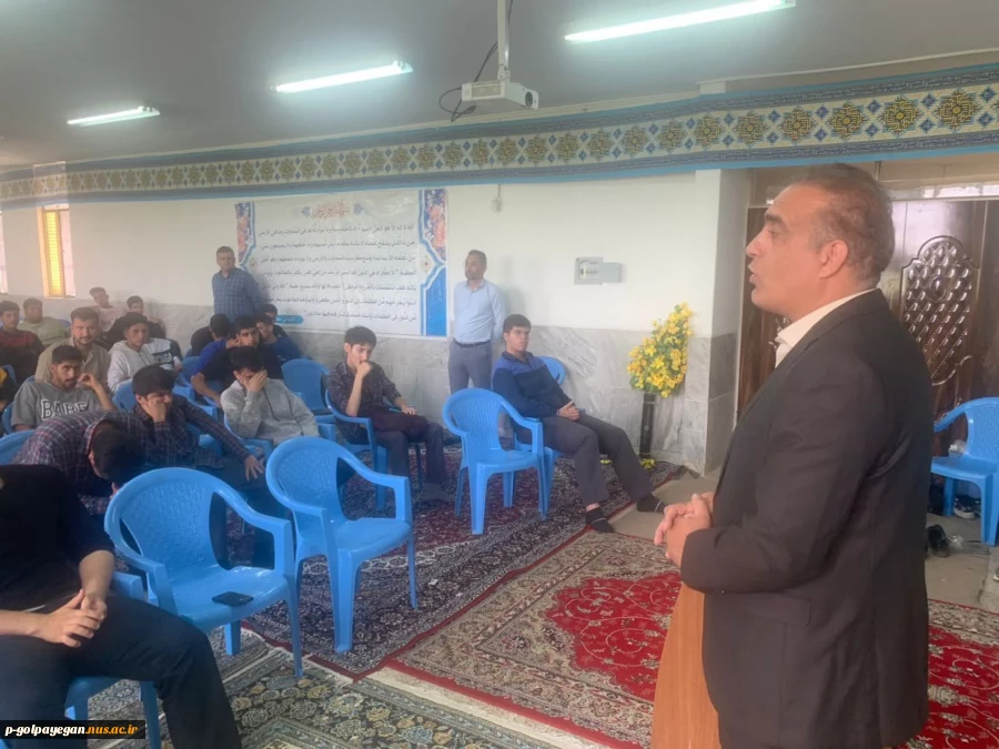 معرفی دانشگاه ملی مهارت مرکز گلپایگان به هنرجویان هنرستان غدیر 3